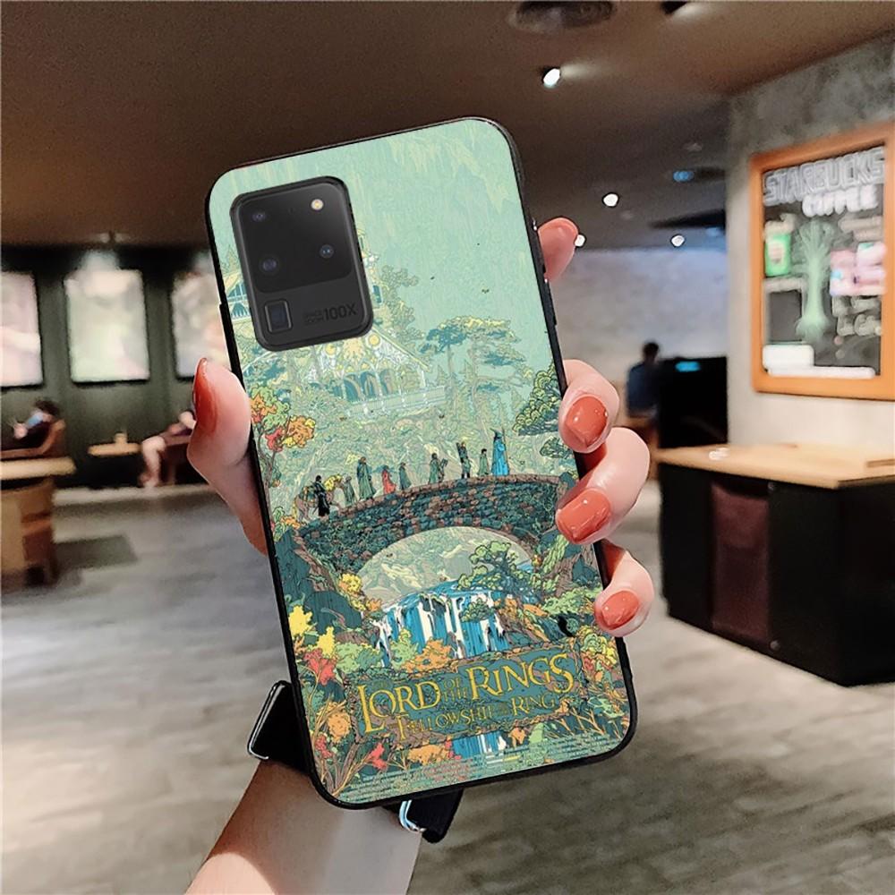 Movie Rings Of The Lords Phone Case For Samsung S9 S10 S20 S21 S22 S23 S30 S23 Plus Lite Ultra FE S10 Lite Fundas