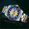 CURREN Fashion Business Men's Watch Quartz Waterproof Night Light Unique Rotating Bezel Luxury Watches