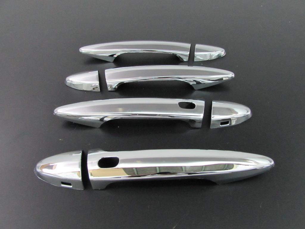BRIGHTZ Chrome Door Handle Covers for and and GSE25 8-Piece G-Type IS250, IS350, GSE20, GSE21, (DHC-NOBU-026)