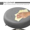 Pu Leather Rolling Stool Height Adjustable Stool Chair With Wheels For Salon Massage Spa Grey