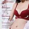 2025 Red Bridal Push-Up Bra: Anti-Sag Lift for Small Chest