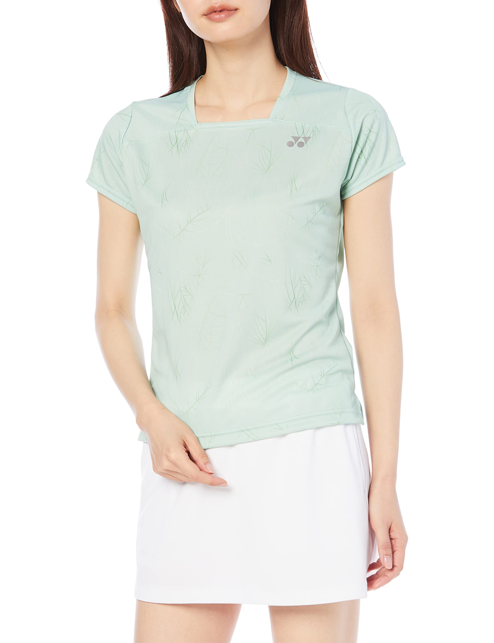 

Short Sleeve Shirt Game Shirt Smoke Green M [YONEX] Women s (355)