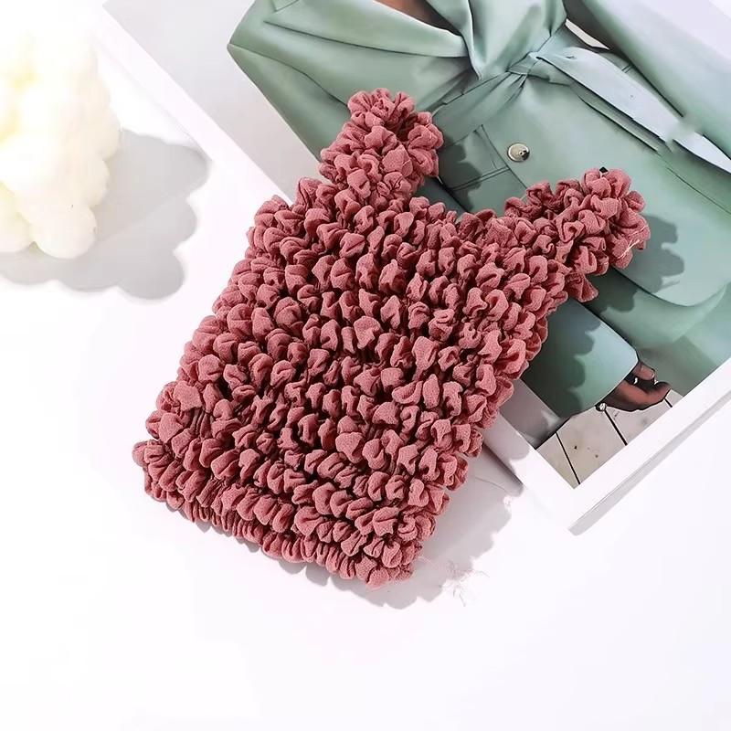 Women Expandable Shopping Bag Wrinkle Bubble Puff Multi Purpose Large Capacity Elastic Shopper Eco-Friendly Large Storage Case