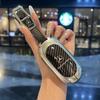 VRN2   Car Key Cover Case Protect Shell Buckle For Mercedes Benz New C E S Class W206 W214 W223 GLC C260 E300 S400 Accessories