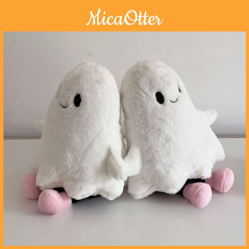 Griezelig spookknuffelbeest met zachte, kortpolige stof, perfect voor Halloween-decoratie en als kindercadeau.
