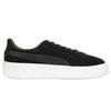 Puma Suede Platform Jr Black Pink Kids Sneakers 363663-01