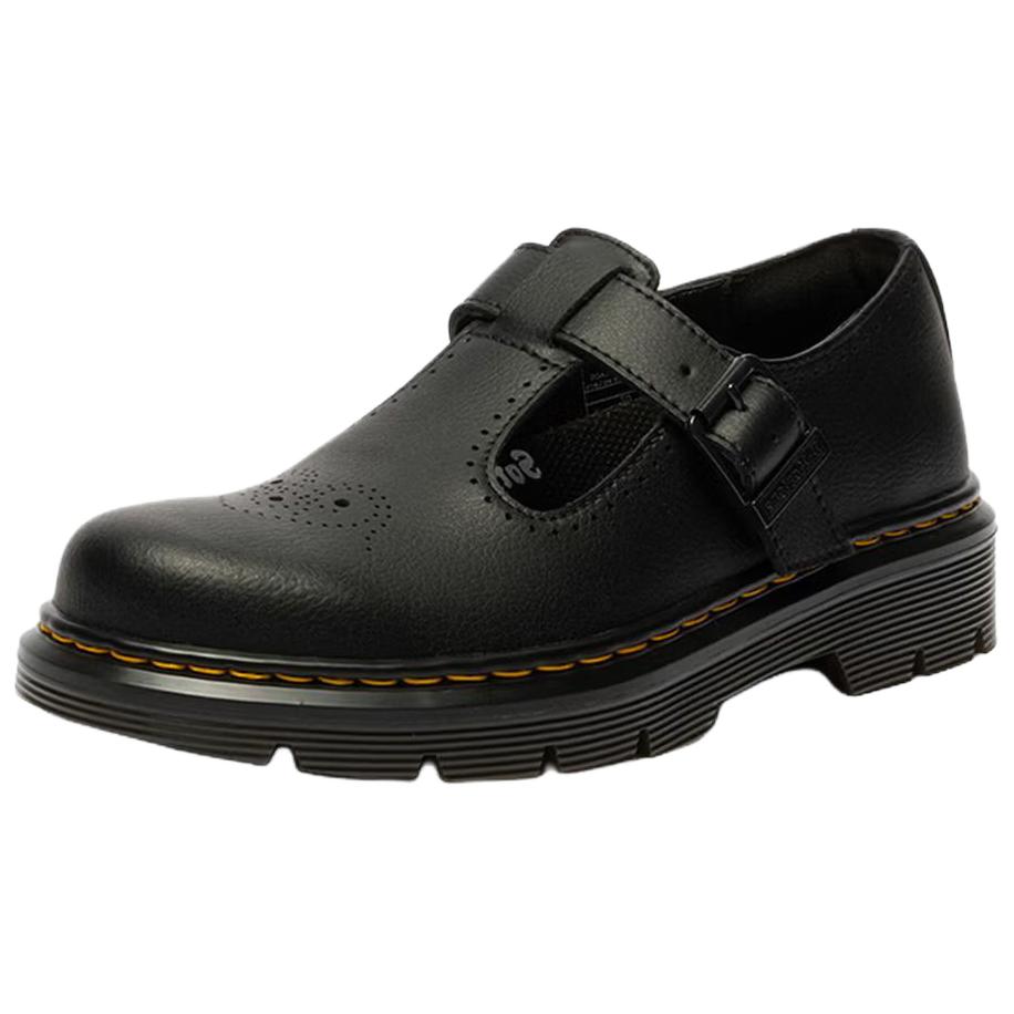 Dr. Martens Casual Leather Versatile Comfortable Thick Sole Mary Jane Shoes Women shoes Black 42899001