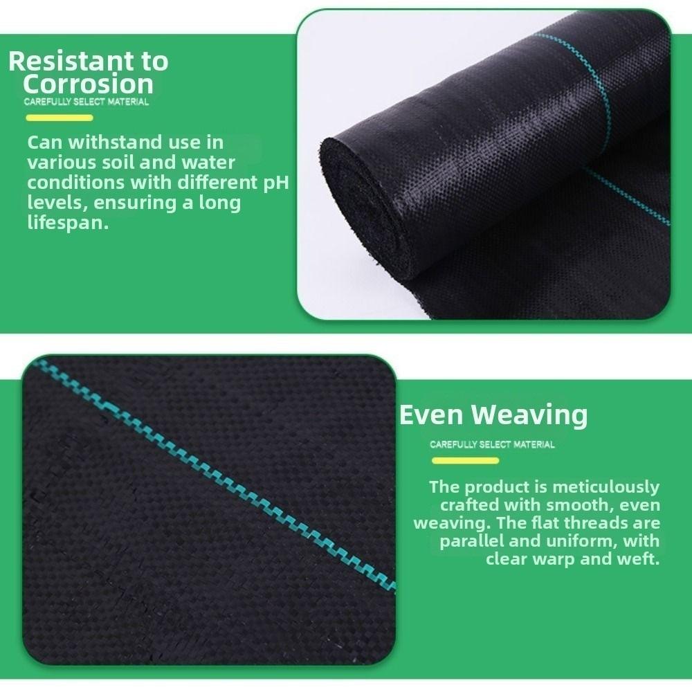 Multi-size Weed Blocking Cloth Trimmable Weed Control Mat Weed Barrier Fabric Garden Weed Control
