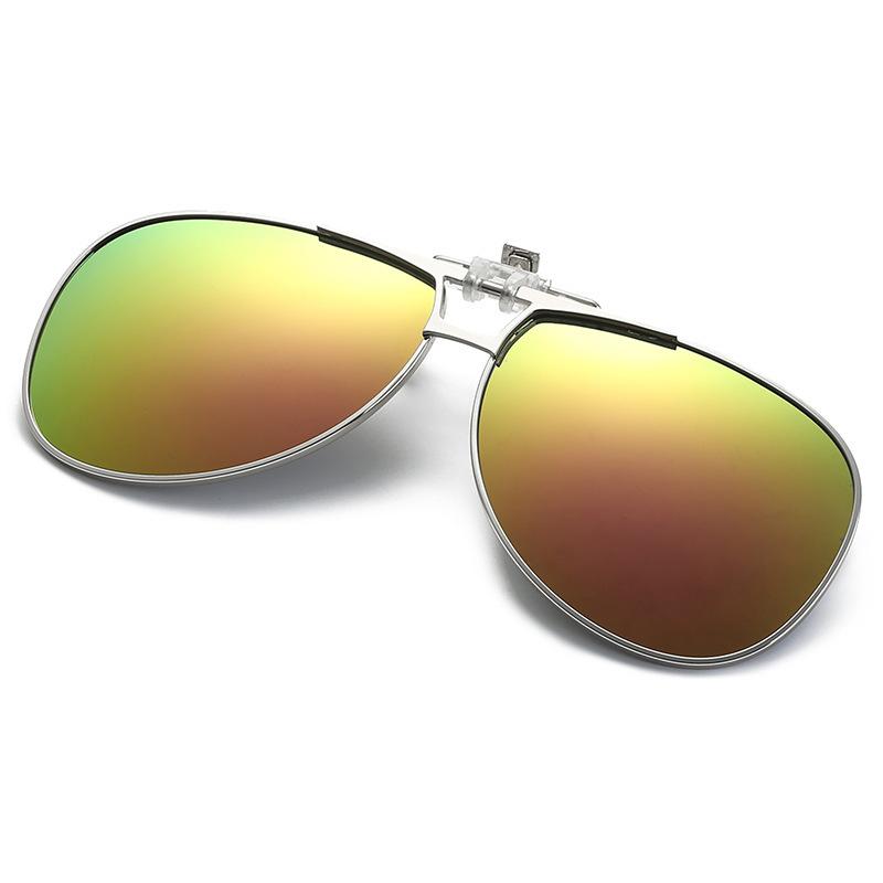 Kröte Polarisierende Brillenclip Kurzsichtigkeitsbrille Herren Tragen Sonnenbrille Kann Aufklappen Sonnenbrille Damen Große Clips Nachtsichtbrille Fahren