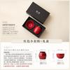 Ceramic tea can packaging box company annual meeting to send customers creative business gifts practical Mid-Autumn Festival gift