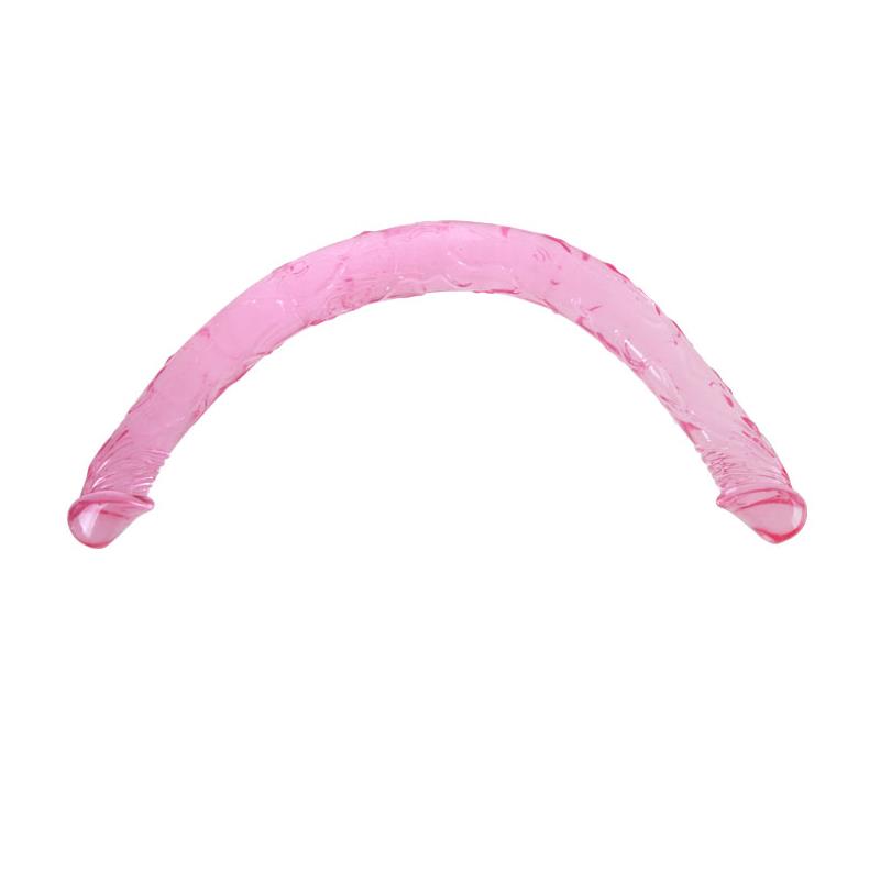 Double Dildo Pink Color 44 Cm