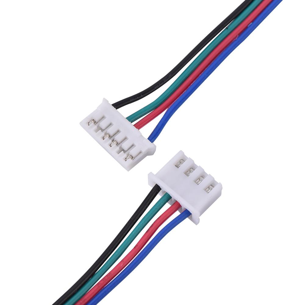 HX2.54 4pin 6pin White Dual Terminal Wire Cables for 3D Printer Stepper Motors 1000mm