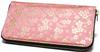Pink Nishijin Weave Long Wallet Kyoto Long Wallet Round Zip Round Zipper Coin Purse Long Wallet Large Capacity Multifunctional Wallet Business Cute
