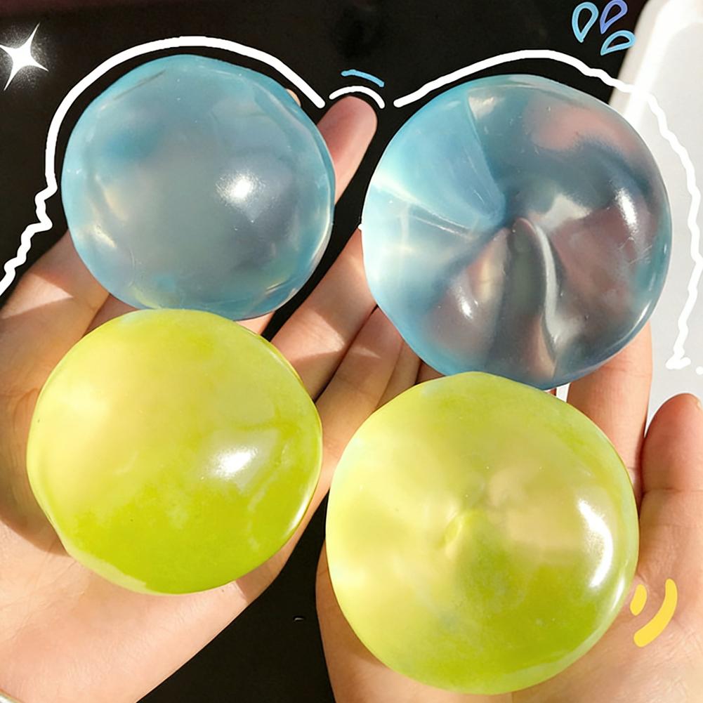 Squishy Moldable Crystal Ball Squeeze Toy Transparent Slow-Rebound Decompression Relax After Studying Toys