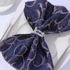 Pack of 6 Exquisite Napkin Rings Ramadans Kareem Napkins Holder Islamic Napkin Buckles for Home Dining and Parties