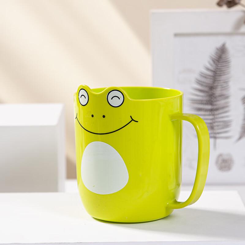 YIXI Kids Cartoon Glass Mouthwash Cup Set