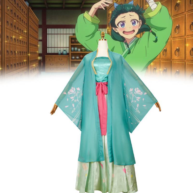 The Apothecary Diaries Cosplay Costume With Polyester And Spandex For Anime Fans