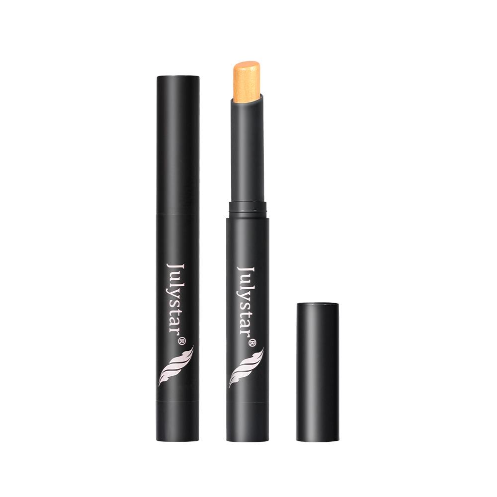 Cross-Border Multi-Use Pearlescent Eyeshadow Stick: Colorful, Rotating, for Contouring, Highlighting, and Brightening Lips.