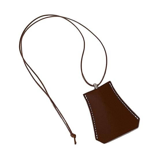 Подвесной шейный мешочек из искусственной кожи для монет — фото 15