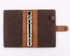 CEETOL Genuine Leather Planner, Handcrafted by Artisans, A6 Size, 6-Hole, with Pen Holder, Genuine Leather Business Notebook, Schedule Book
