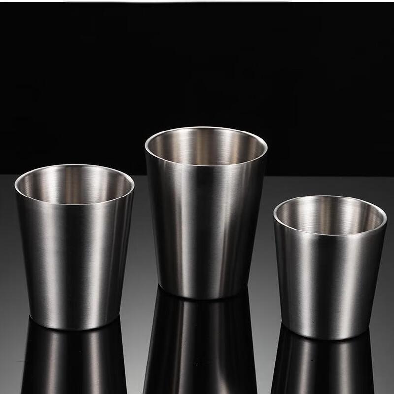 ZISIZ Mattierte Isolierte Bier- & Wasserbecher Set