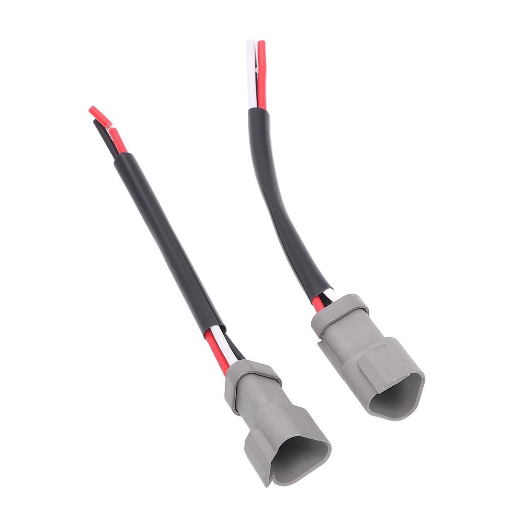 1 Pair 3 Pin DT Connectors Waterproofing Automotive Electrical Connector Wiring Harness for Car Trucks Boats LED Work
