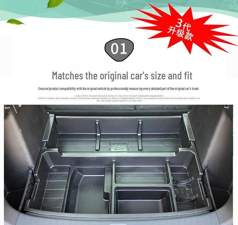 BYD Yuan PLUS Gen 3 Glove Box and Trunk Organizer