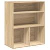 Vidaxl Estante de Livros, Carvalho Sonoma, Material à Base de Madeira
