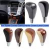 For Toyota, Corolla, Camry Harrier Crown, Landcooluzer, Mahogany Car Gear Head Car Gear Rod Accessories