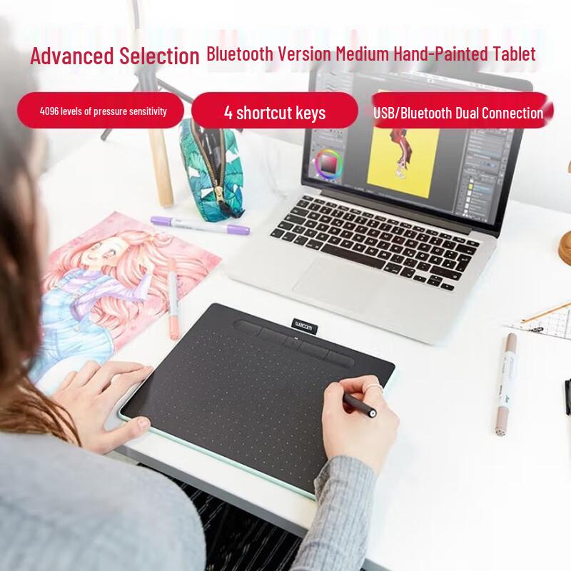 Wacom Intuos Bluetooth Pen Tablet