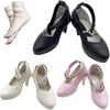 OLYOLY Doll Shoes Set of 3 High Heel Pumps for 1/3 Scale Dolls with Socks Miniature Outfit Accessories