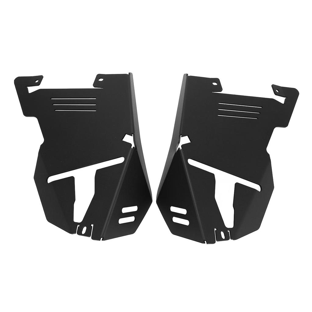 1 Pair Aluminum Front Splash Guard Protectors 219400863 Black A Arm Protectors for Ryker 600 900 Rally Sport