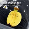 Giant Banana Dog Plush Toy PP Cotton Comforter Stuffed Fruit Doll Sofa Gift