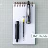 Dr. Grip Full Black Retractable Ballpoint Pen Smooth Writing Ink Comfortable Grip