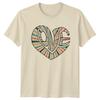 Retro Love Heart T-Shirt - Vintage Style Tee