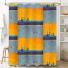 Bathroom Shower Curtain Waterproof Farmhouse Decor Vintage Rustic Farm Animal Chicken Rooster Country Shower Curtain Set