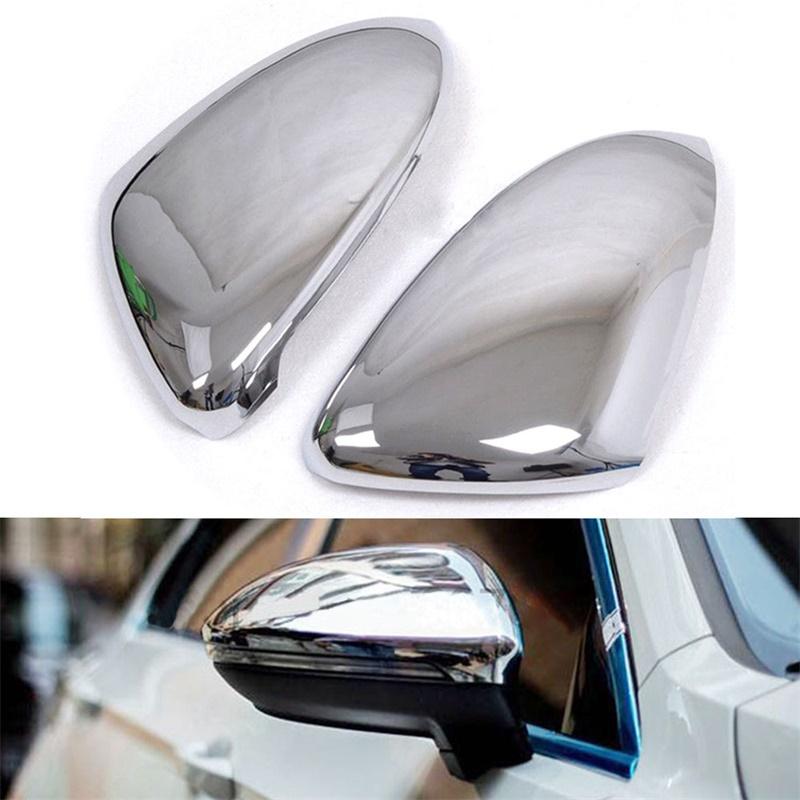 For Volkswagen VW Golf 7 7.5 GTI R 2014 2015 2016 2017 2018 Rearview Mirror Cover Trims ABS Chrome Car Styling Accessories