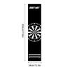 Dart Mat Floor Protection with Throw Line Non Slip Absorbent Fast Drying Training Dartboard Carpet for Game Room Bar