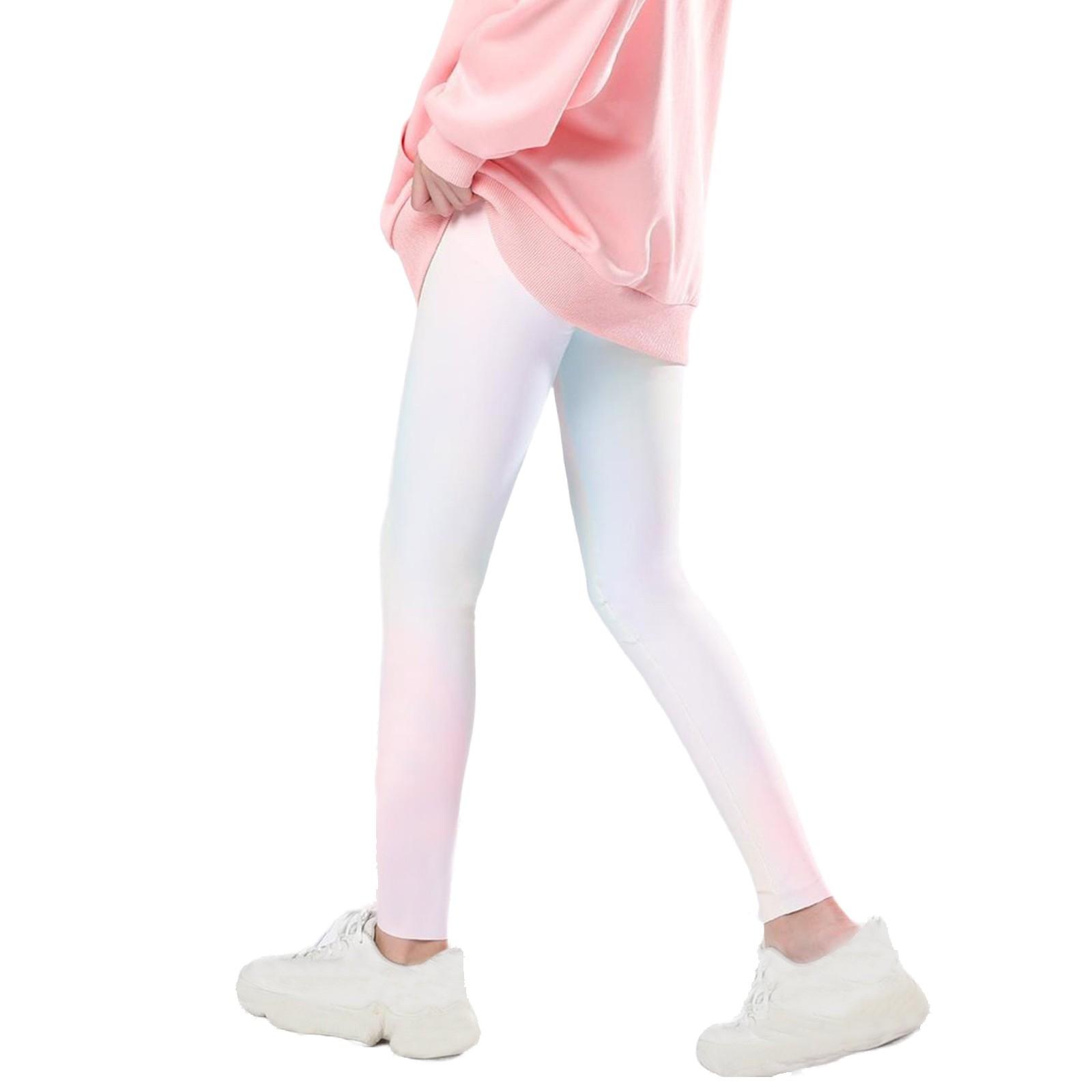 

Штаны для йоги для девочек Штаны для девочек Штаны для велоспорта для больших детей 110 розовый