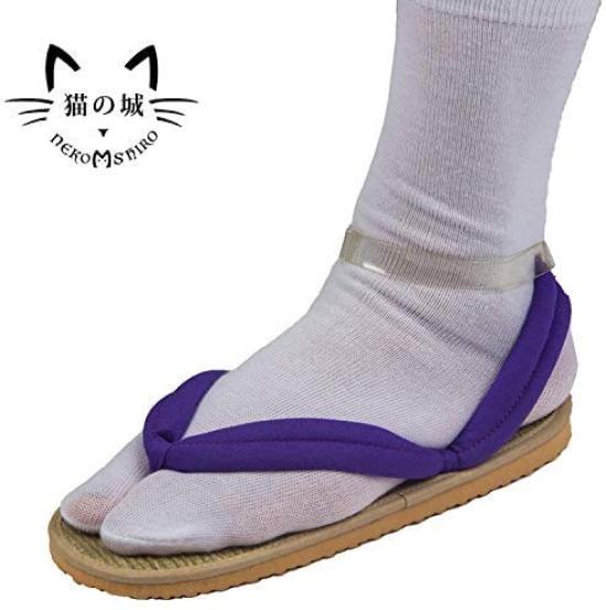 

Geta Sandals with Sponge Cosplay Anime Halloween Shoes Kocho Soles, Shoes, Geta, Cosplay, (Size 23cm, Shinobu)