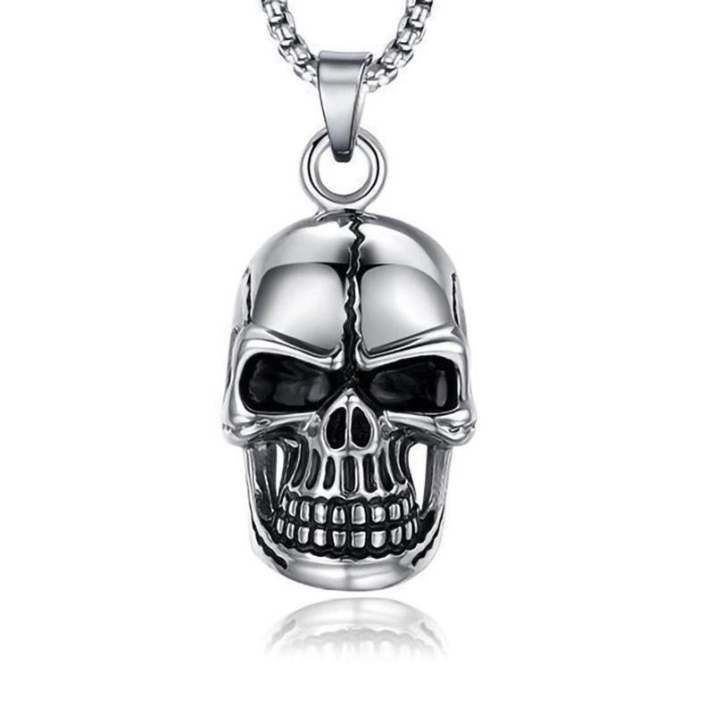 Dragon Bone Chain: Stainless Steel Viking Axe & Celtic Wolf Pendant Necklace 2024