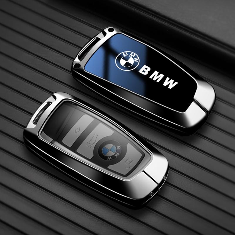 Hot 2025 Alloy Car Key Case Cover Keyless Bag For BMW 1 3 5 7 Series X1 X3 X4 X5 X6 F10 F20 F30 F25 F31 M3 F34 F11 F15 F16 Acces