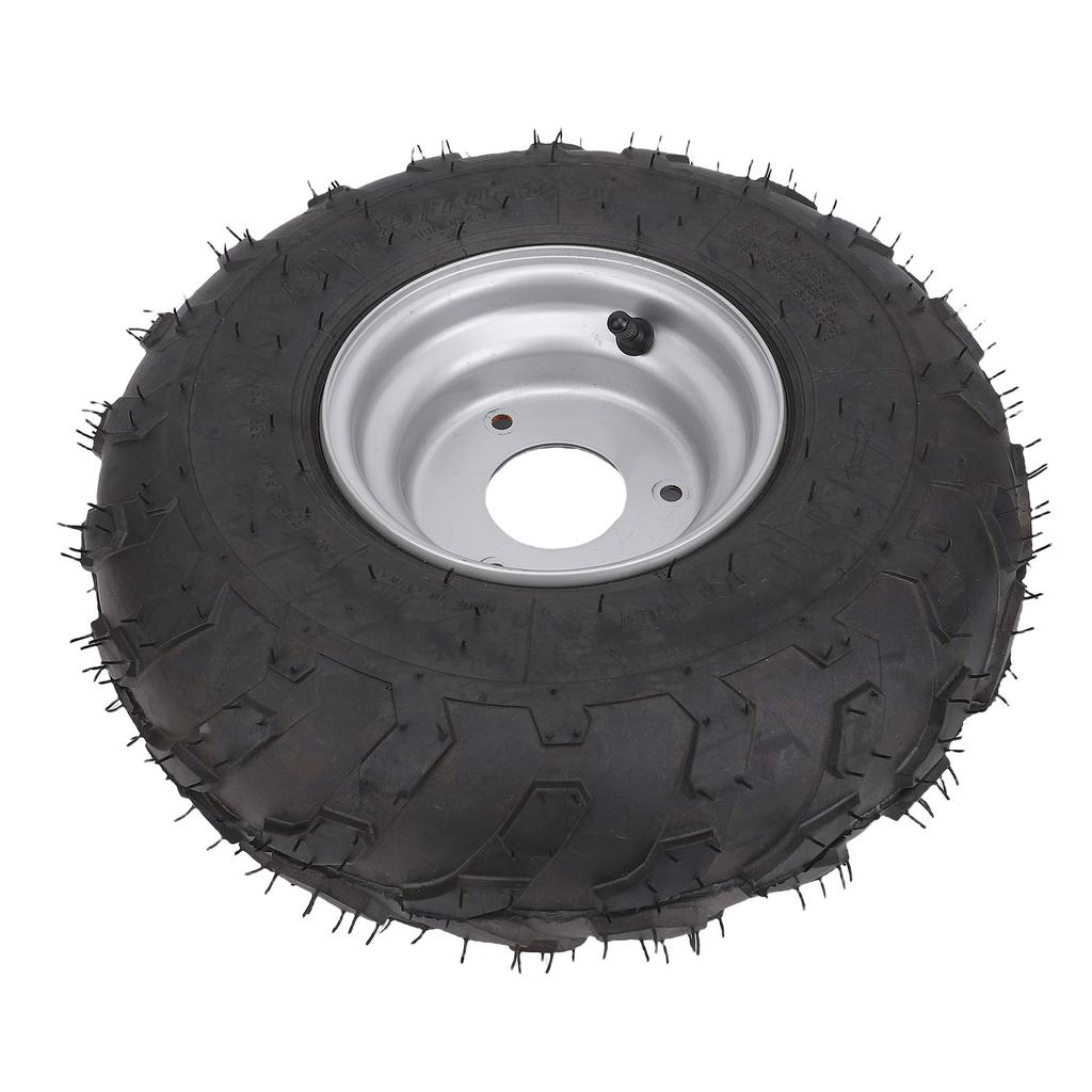 145 70 6 145x70 6 Tire Rubber Aluminum Alloy Anti Slip Explosion Proof 6 Inch Wheel Tire with Rim for ATV UTV