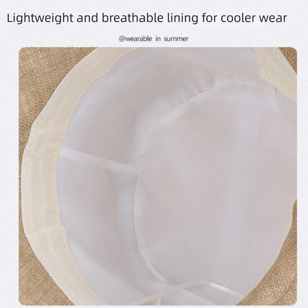 Wide Brim Women Fisherman Hat Rolled Edge Basin Hat Casual Bucket Hat Girl