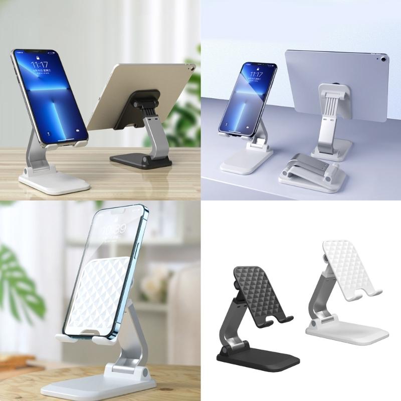 Universal Phone Dock Foldable Tabletop Phone Support Cradle Holder Retractable Adjustable Phone Tablet Stand Brackets