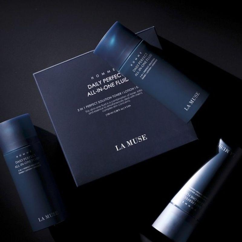 Homme Daily Perfect All-in-One Fluid 100ml x 3ea