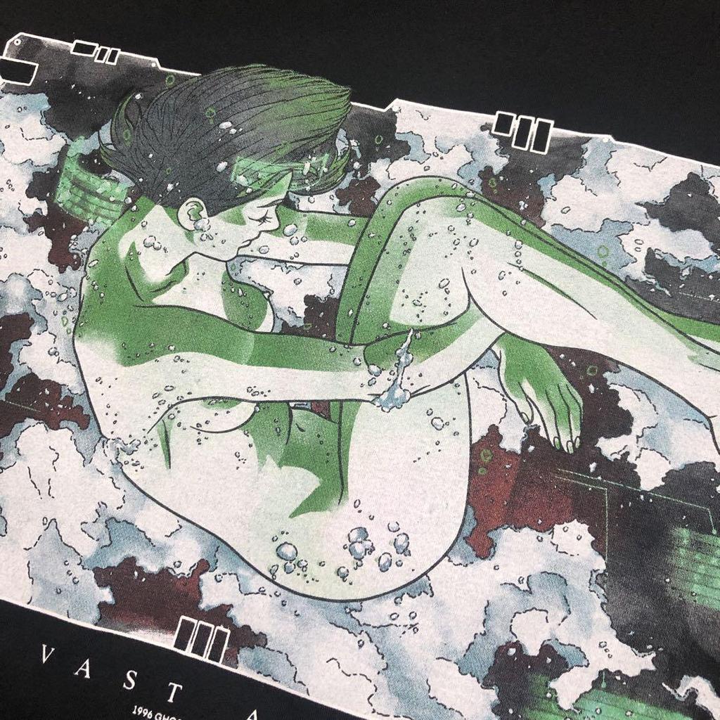 [USED] Ghost In the Shell GITS Anime Movie Vintage T-shirt Featuring Shiro Masamune and Motoko Kusanagi As the Major