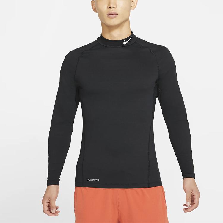 Nike Dri-FIT Pro Slim Fit Long Sleeve Training Top Men Tops Black CU4971-010