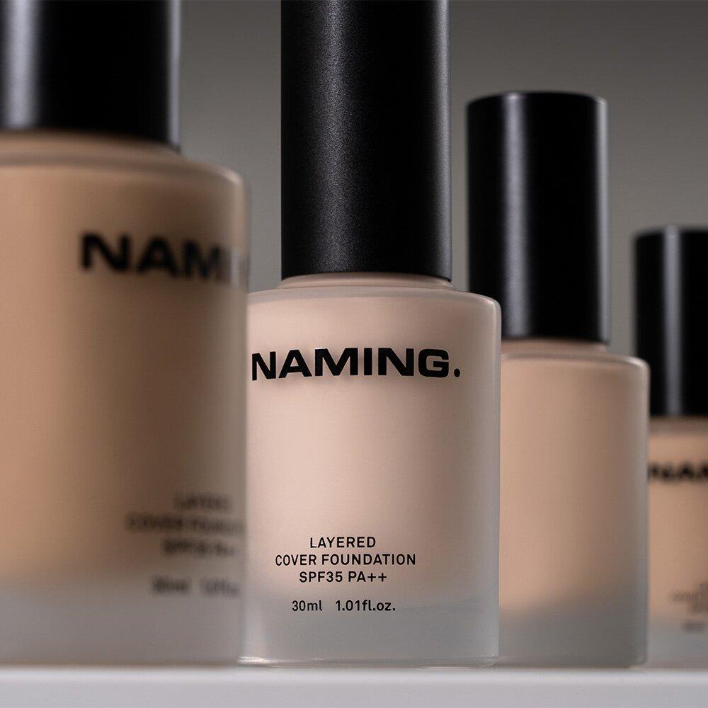 

NAMING. Layered Cover Foundation 15mL 19N