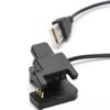 Nuevo Reloj Inteligente Negro Cable de Carga USB Universal Pinzas Cargadoras de 3 Pines Adaptador de Corriente Cargador Cable de Carga Rápida USB para Pulsera Portátil